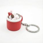 Fidget Clicker Μπρελόκ Ζεστής Σοκολάτας