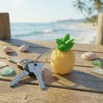 Fidget Clicker Μπρελόκ Ανανάς